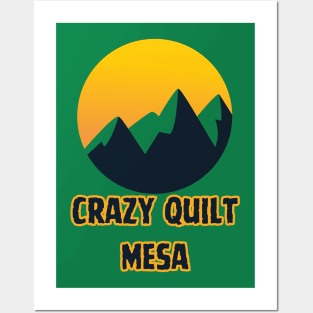 Crazy Quilt Mesa Posters and Art